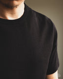 Merz b. Schwanen 2M15C Sturdy Jersey Cropped T-Shirt - Black