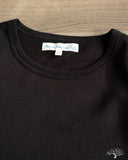 Merz b. Schwanen 2M15C Sturdy Jersey Cropped T-Shirt - Black