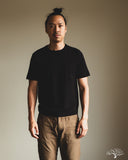 Merz b. Schwanen 2M15C Sturdy Jersey Cropped T-Shirt - Black