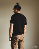 Merz b. Schwanen 2M15C Sturdy Jersey Cropped T-Shirt - Black