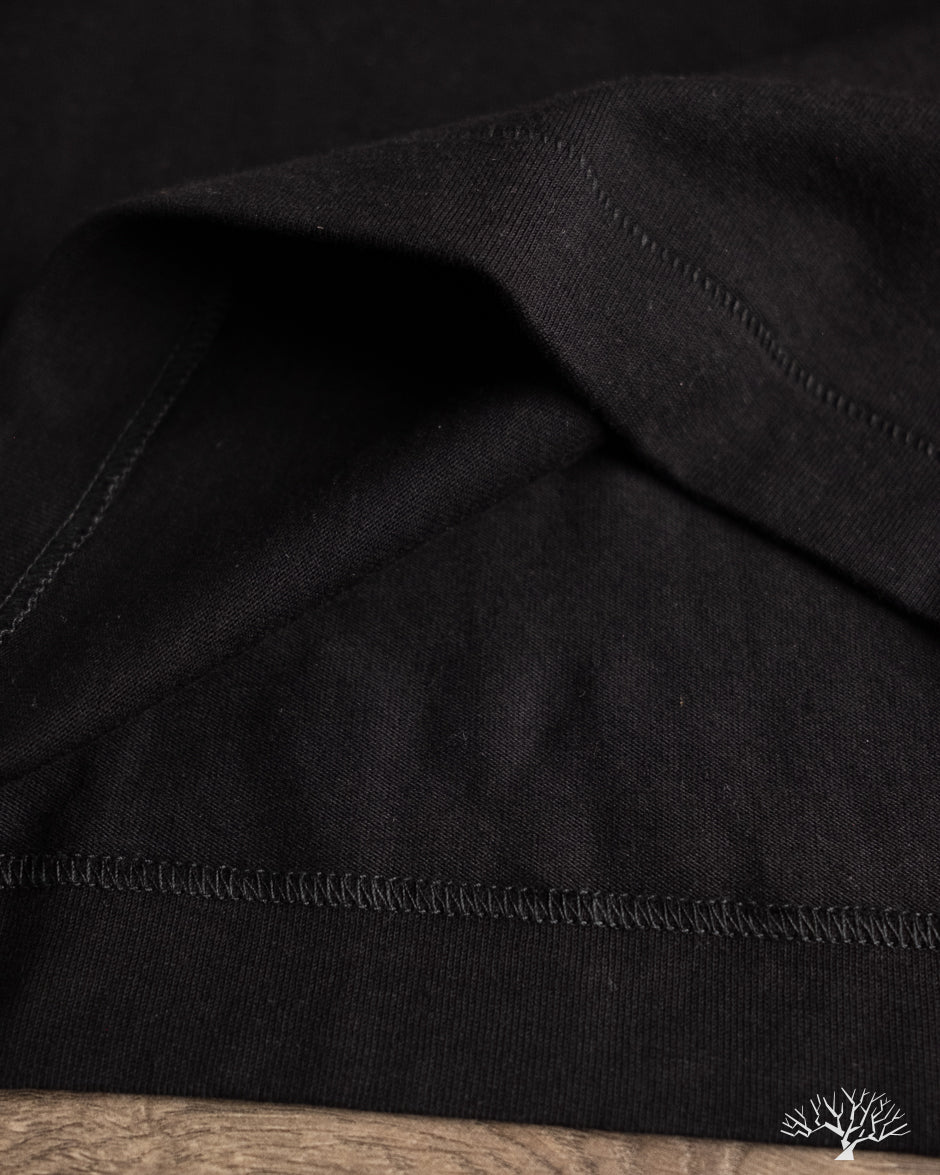 Merz b. Schwanen 2M15LS Sturdy Jersey Long-Sleeve T-Shirt - Deep Black