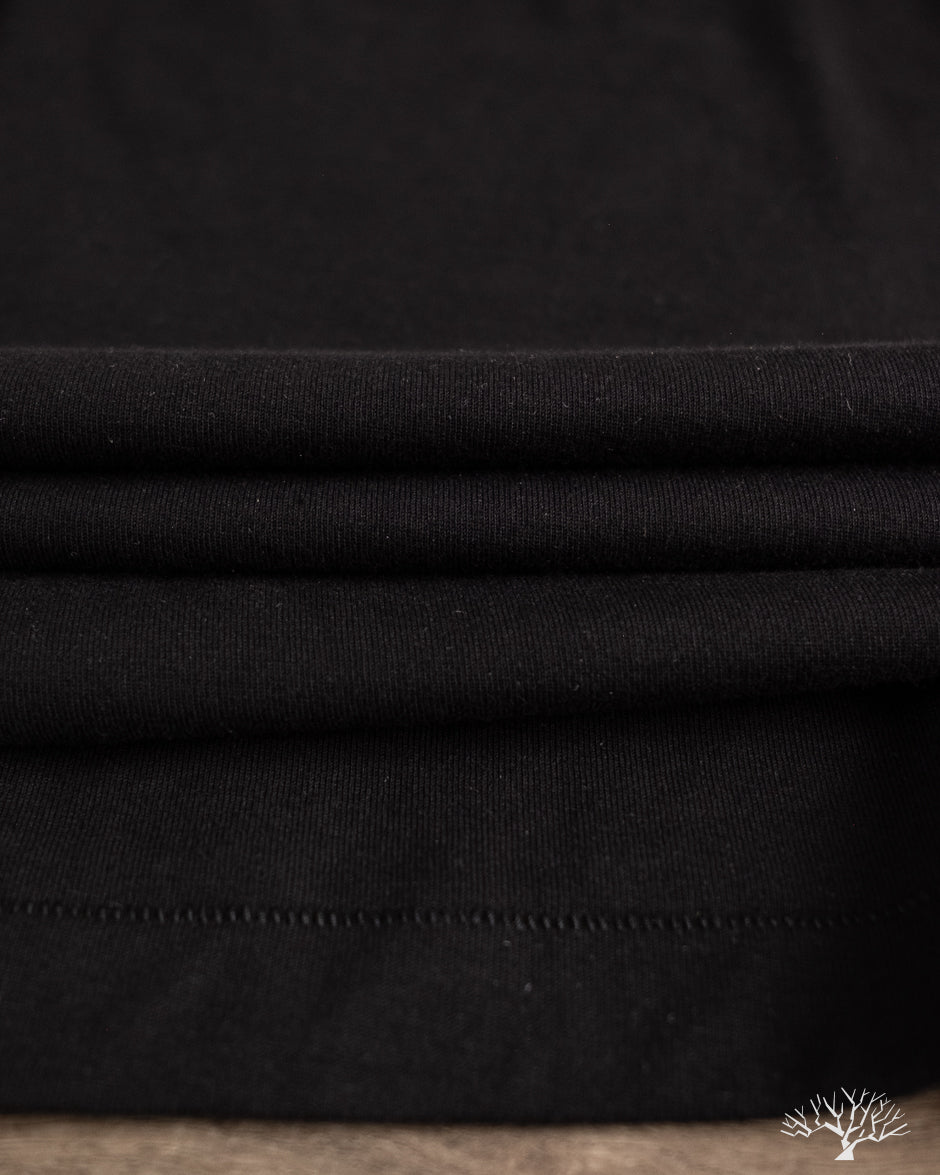 Merz b. Schwanen 2M15LS Sturdy Jersey Long-Sleeve T-Shirt - Deep Black