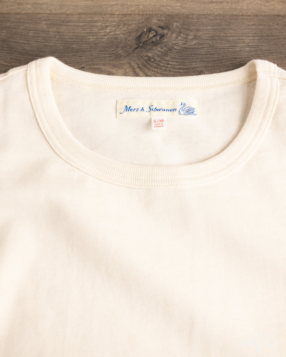 Merz b. Schwanen 2M15LS Sturdy Jersey Long-Sleeve T-Shirt - Nature