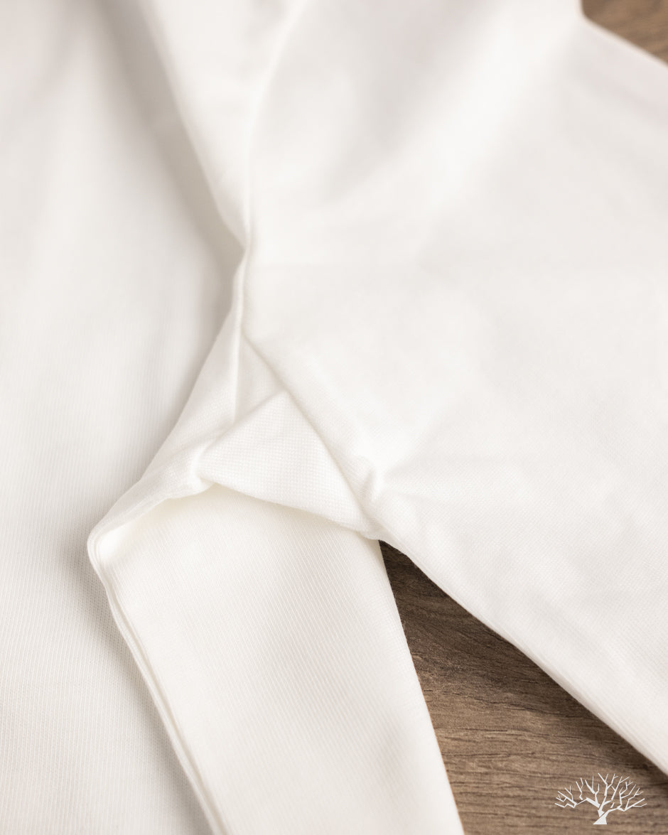 Merz b. Schwanen 2M15LS Sturdy Jersey Long-Sleeve T-Shirt - White