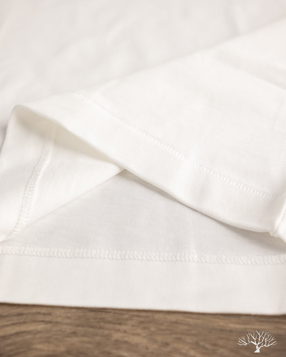 Merz b. Schwanen 2M15LS Sturdy Jersey Long-Sleeve T-Shirt - White