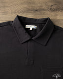 Merz b. Schwanen 2PKPL - Loopwheel Relaxed Fit Pikée Short Sleeve Polo Shirt - Charcoal