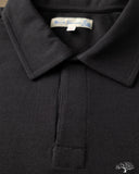 Merz b. Schwanen 2PKPL - Loopwheel Relaxed Fit Pikée Short Sleeve Polo Shirt - Charcoal
