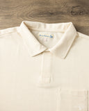 Merz b. Schwanen 2PKPL - Loopwheel Relaxed Fit Pikée Short Sleeve Polo Shirt - Nature
