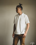 Merz b. Schwanen 2PKPL - Loopwheel Relaxed Fit Pikée Short Sleeve Polo Shirt - White
