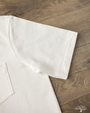 Merz b. Schwanen 2PKPL - Loopwheel Relaxed Fit Pikée Short Sleeve Polo Shirt - White