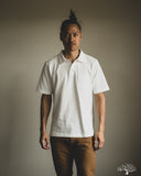 Merz b. Schwanen 2PKPL - Loopwheel Relaxed Fit Pikée Short Sleeve Polo Shirt - White