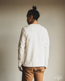 Merz b. Schwanen 2S08 Heavyweight Long-Sleeve Henley - Nature