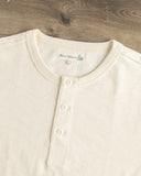 Merz b. Schwanen 2S08 Heavyweight Long-Sleeve Henley - Nature
