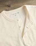 Merz b. Schwanen 2S08 Heavyweight Long-Sleeve Henley - Nature