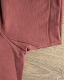 Merz b. Schwanen 2S14 Heavyweight Short Sleeve Tee - Burgundy