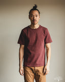Merz b. Schwanen 2S14 Heavyweight Short Sleeve Tee - Burgundy