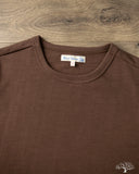 Merz b. Schwanen 2S14 Heavyweight Short Sleeve Tee - Chocolate