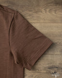 Merz b. Schwanen 2S14 Heavyweight Short Sleeve Tee - Chocolate