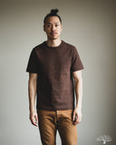 Merz b. Schwanen 2S14 Heavyweight Short Sleeve Tee - Chocolate