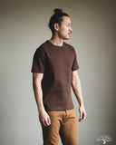 Merz b. Schwanen 2S14 Heavyweight Short Sleeve Tee - Chocolate