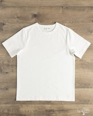 Merz b. Schwanen 2S14 Heavyweight Short Sleeve Tee - White
