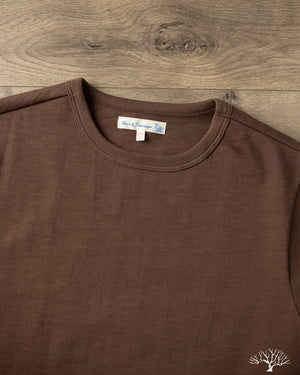 Merz b. Schwanen - 2S18 Heavyweight Long-Sleeve Tee - Chocolate