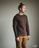 Merz b. Schwanen 2S18 Heavyweight Long-Sleeve Tee - Chocolate