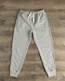 Merz b. Schwanen 359 Loopwheel Midweight Sweatpants - Grey Melange