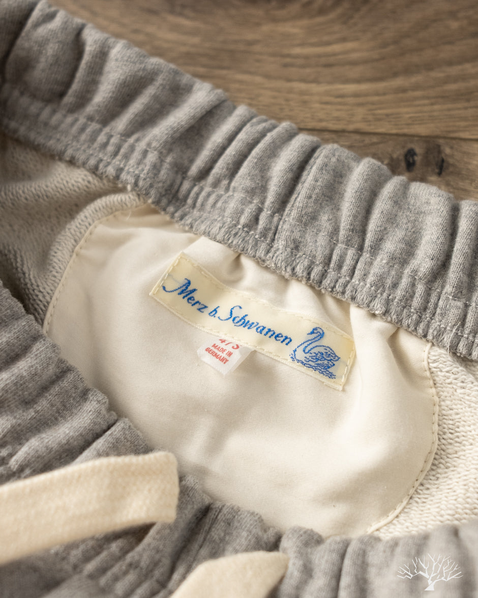 Merz b. Schwanen 359 Loopwheel Midweight Sweatpants - Grey Melange