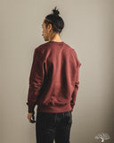 Merz b. Schwanen 3M46 Loopback Fleece Sweatshirt - Burgundy