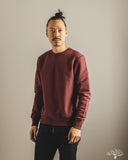 Merz b. Schwanen 3M46 Loopback Fleece Sweatshirt - Burgundy