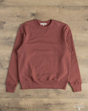 Merz b. Schwanen 3M46 Loopback Fleece Sweatshirt - Burgundy