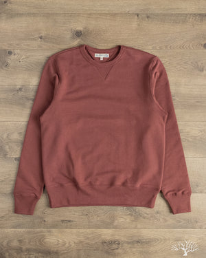 Merz b. Schwanen 3M46 Loopback Fleece Sweatshirt - Burgundy