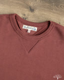Merz b. Schwanen 3M46 Loopback Fleece Sweatshirt - Burgundy