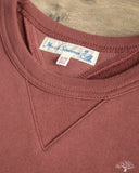 Merz b. Schwanen 3M46 Loopback Fleece Sweatshirt - Burgundy