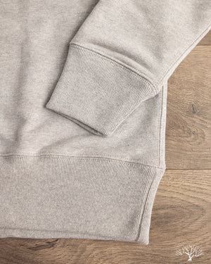 Merz b. Schwanen - 3M46 Loopback Fleece Sweatshirt - Grey Melange