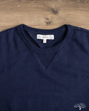 Merz b. Schwanen 3M46 Loopback Fleece Sweatshirt - Ink Blue