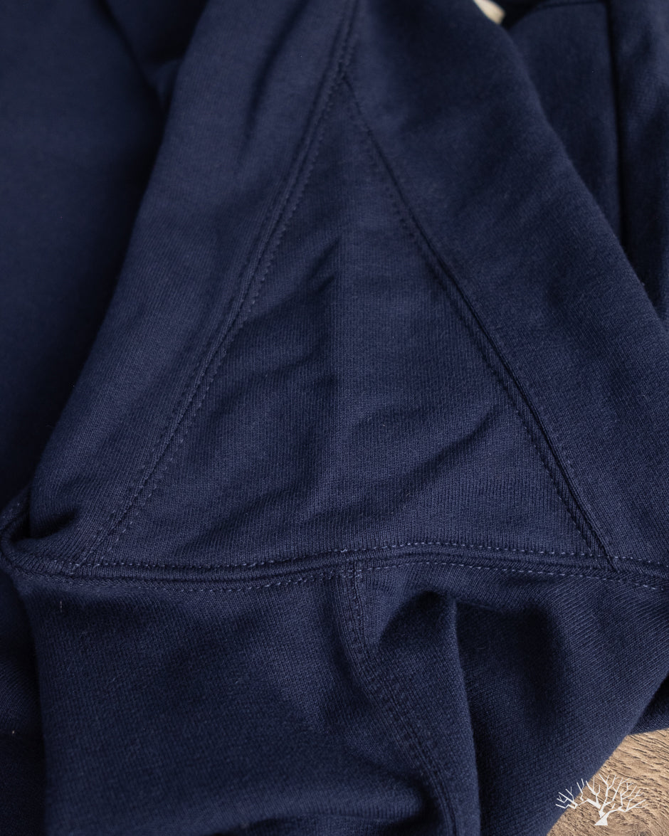 Merz b. Schwanen 3M46 Loopback Fleece Sweatshirt - Ink Blue