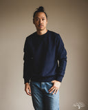 Merz b. Schwanen 3M46 Loopback Fleece Sweatshirt - Ink Blue