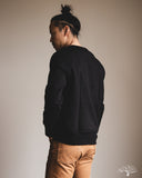 Merz b. Schwanen 3S48 Loopwheel Heavyweight Sweatshirt - Deep Black