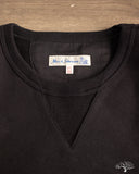 Merz b. Schwanen 3S48 Loopwheel Heavyweight Sweatshirt - Deep Black