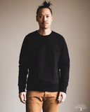 Merz b. Schwanen 3S48 Loopwheel Heavyweight Sweatshirt - Deep Black