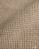Merz b. Schwanen BLADE02 Merino Wool-Cashmere Waffle Pullover - Grain