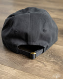 Merz b. Schwanen CAP01 Swan Logo Cotton Twill Cap - Charcoal