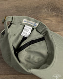 Merz b. Schwanen CAP01 Swan Logo Cotton Twill Cap - Light Army / Nut