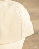 Merz b. Schwanen CAP01 Swan Logo Cotton Twill Cap - Light Khaki / Deep Blue