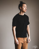 Merz b. Schwanen CASHTEE01 Cotton-Cashmere Tee - Deep Black