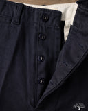 Merz b. Schwanen CHINO01 - Wide Cut Chinos - Dark Navy (Seconds)