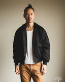 Merz b. Schwanen x Dehen 1920 - Pilot Jacket - Black Wax Cotton