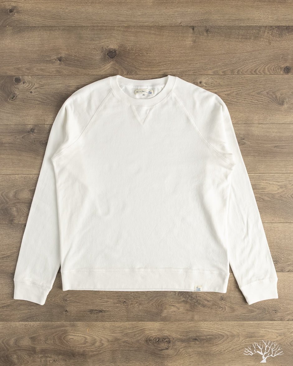 トレーナー/スウェット BEAMS - Blanche Market  2020FW original sweat Merz b. Schwanen - EASYCREW01 Relaxed Lightweight Raglan